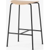 &Tradition – Pavilion AV37 counter stool, oak and black