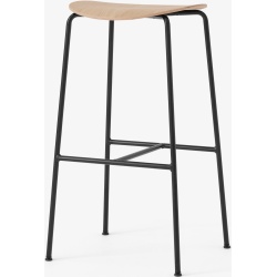 &Tradition – Pavilion AV38 bar stool, oak and black