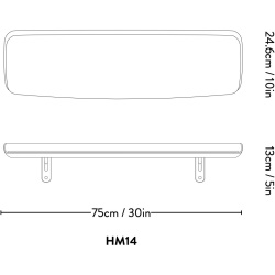 &Tradition – Étagère Guild HM14, chêne