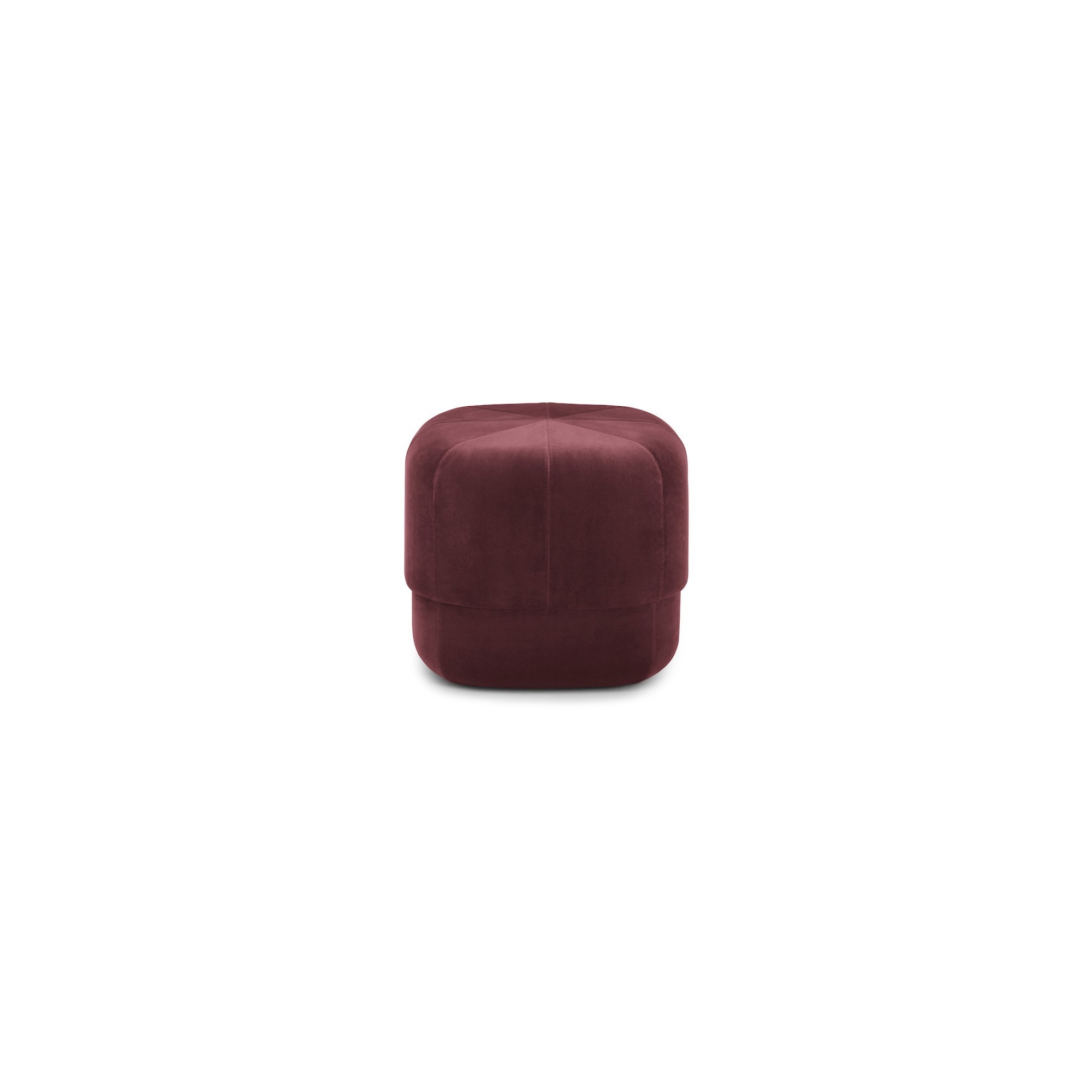 petit - rouge foncé - pouf Circus - 601072 - Normann Copenhagen