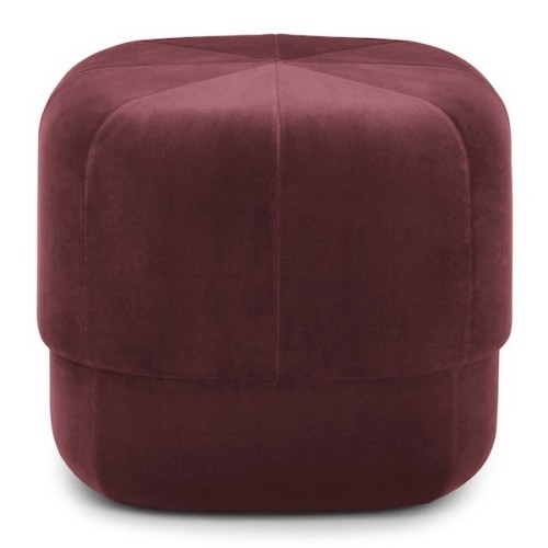 petit - rouge foncé - pouf Circus - 601072 - Normann Copenhagen