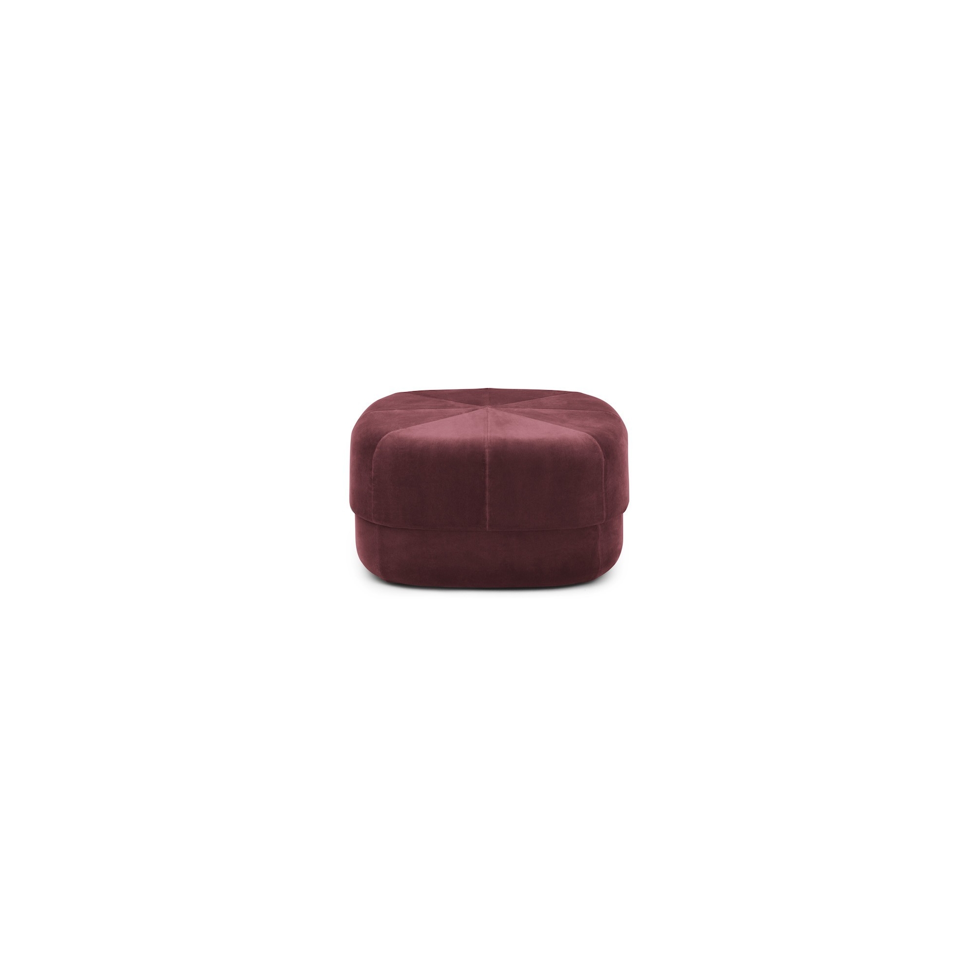 large - dark red - Circus pouf - 601077 - Normann Copenhagen