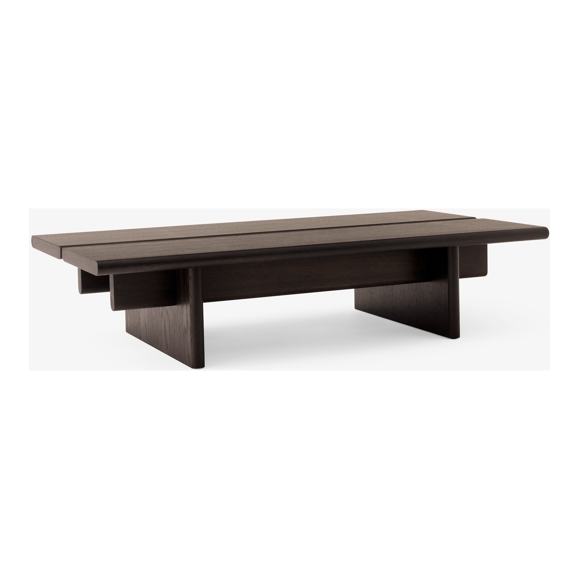 &Tradition – Table basse Ita OS3, chêne teinté foncé