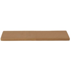 Coussin d'assise Stacked - Cuir raffiné cognac - Muuto