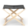 white oiled ash, Sif 98 leather - Propeller stool - Carl Hansen & Søn