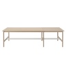 Table haute 115 x 360 cm H95 - chêne / placage chêne - Linear System - Muuto