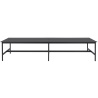 High table 115 x 480 cm H95 - black nanolaminate / black ABS / black - Linear System - Muuto