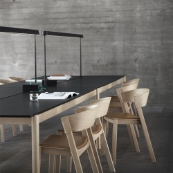 Linear System, Table Power outlet - noir