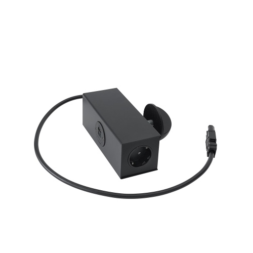 Linear System, Table Power outlet - black