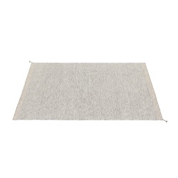 Tapis Ply en polyester recyclé – 240 x 170 cm – Noir et blanc - Muuto