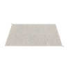 Tapis Ply en polyester recyclé – 240 x 170 cm – Noir et blanc - Muuto