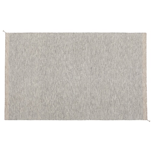 Tapis Ply en polyester recyclé – 200 x 300 cm – Noir et blanc - Muuto