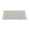 Recycled polyester Ply rug – 85 x 140 cm – Black and white - Muuto