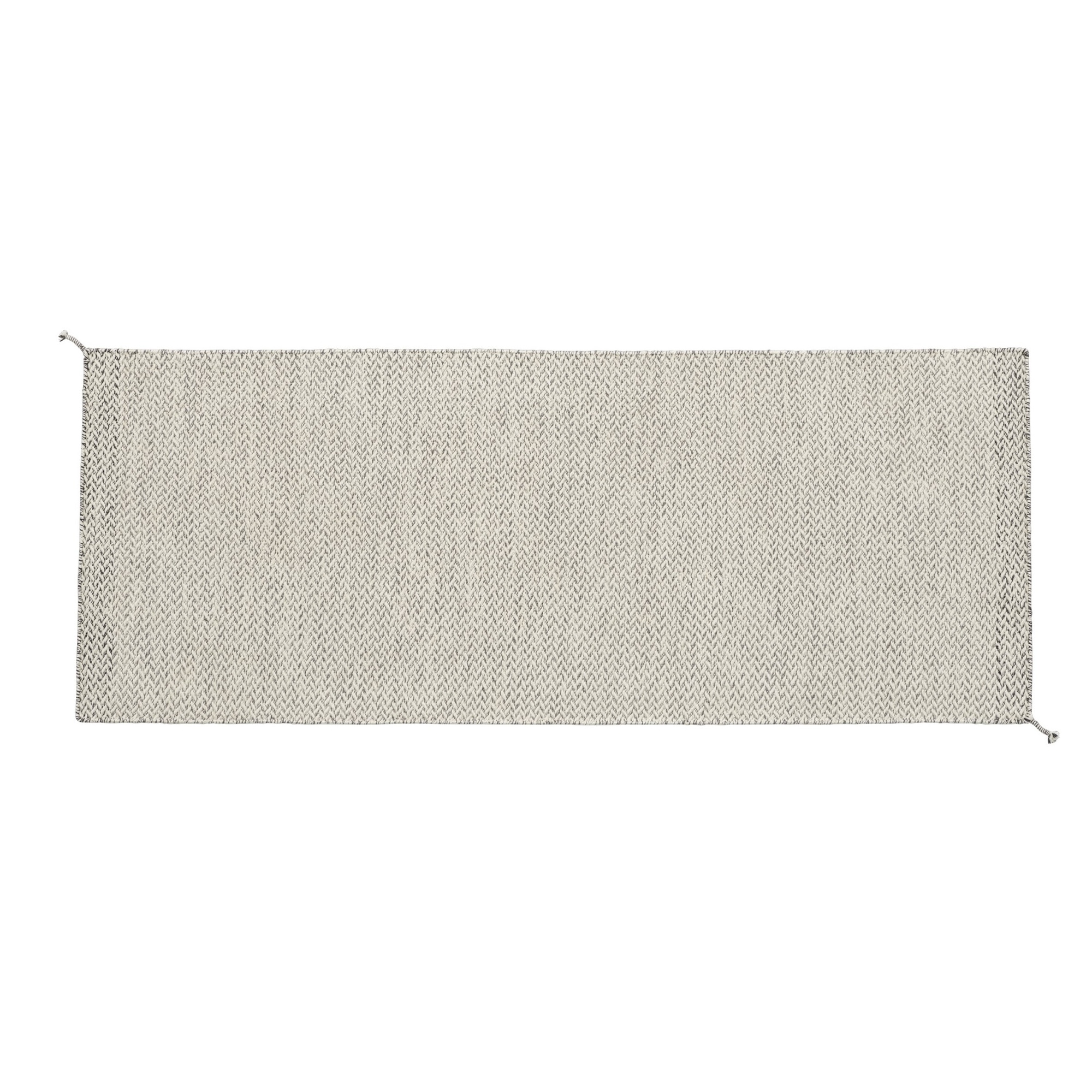 Tapis Ply en polyester recyclé – 80 x 200 cm – Blanc cassé - Muuto