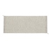 Tapis Ply en polyester recyclé – 80 x 200 cm – Blanc cassé - Muuto