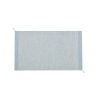 Recycled polyester Ply rug – 85 x 140 cm – Light blue - Muuto