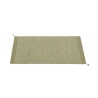 Recycled polyester Ply rug – 85 x 140 cm – Moss green - Muuto