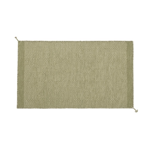 Recycled polyester Ply rug – 85 x 140 cm – Moss green - Muuto