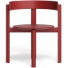 Karakter – Principal Chair, Red painted beech