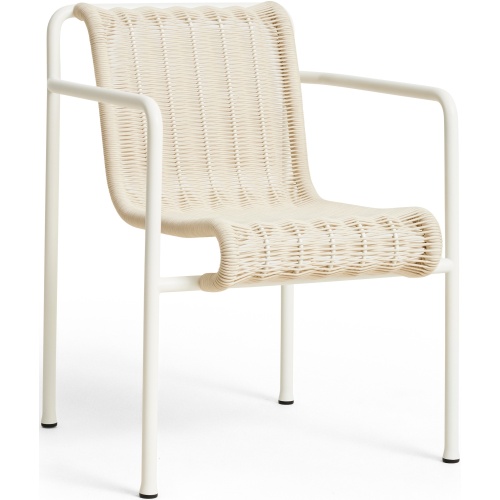 HAY – Palissade Cord dining armchair, Cream white