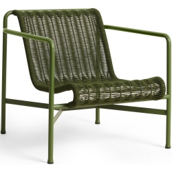 HAY – Palissade Cord lounge chair low, Olive