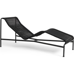 HAY – Palissade Cord Chaise longue, Anthracite