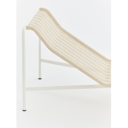 HAY – Chaise longue Palissade Cord, Cream white