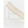 HAY – Chaise longue Palissade Cord, Cream white