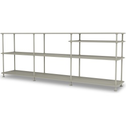 Montana Free with additional shelf, fennel – W203,4 x H75,8 cm