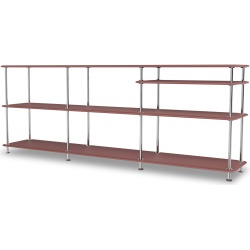 Montana Free with additional shelf, massala and chrome – W203,4 x H75,8 cm