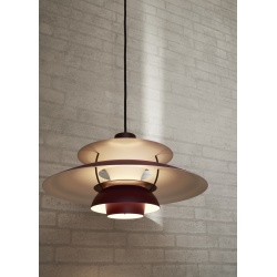 Louis Poulsen – PH5 pendant, monochrome burgundy