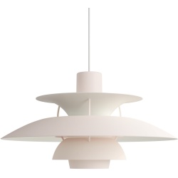 Louis Poulsen – PH5 pendant, monochrome pale blush