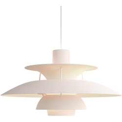 Louis Poulsen – PH5 pendant, monochrome pale blush