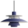 Louis Poulsen – PH5 mini pendant, monochrome dusty indigo