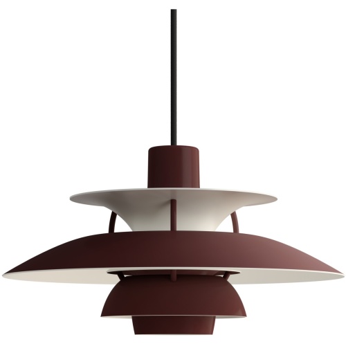 Louis Poulsen – PH5 mini pendant, monochrome burgundy