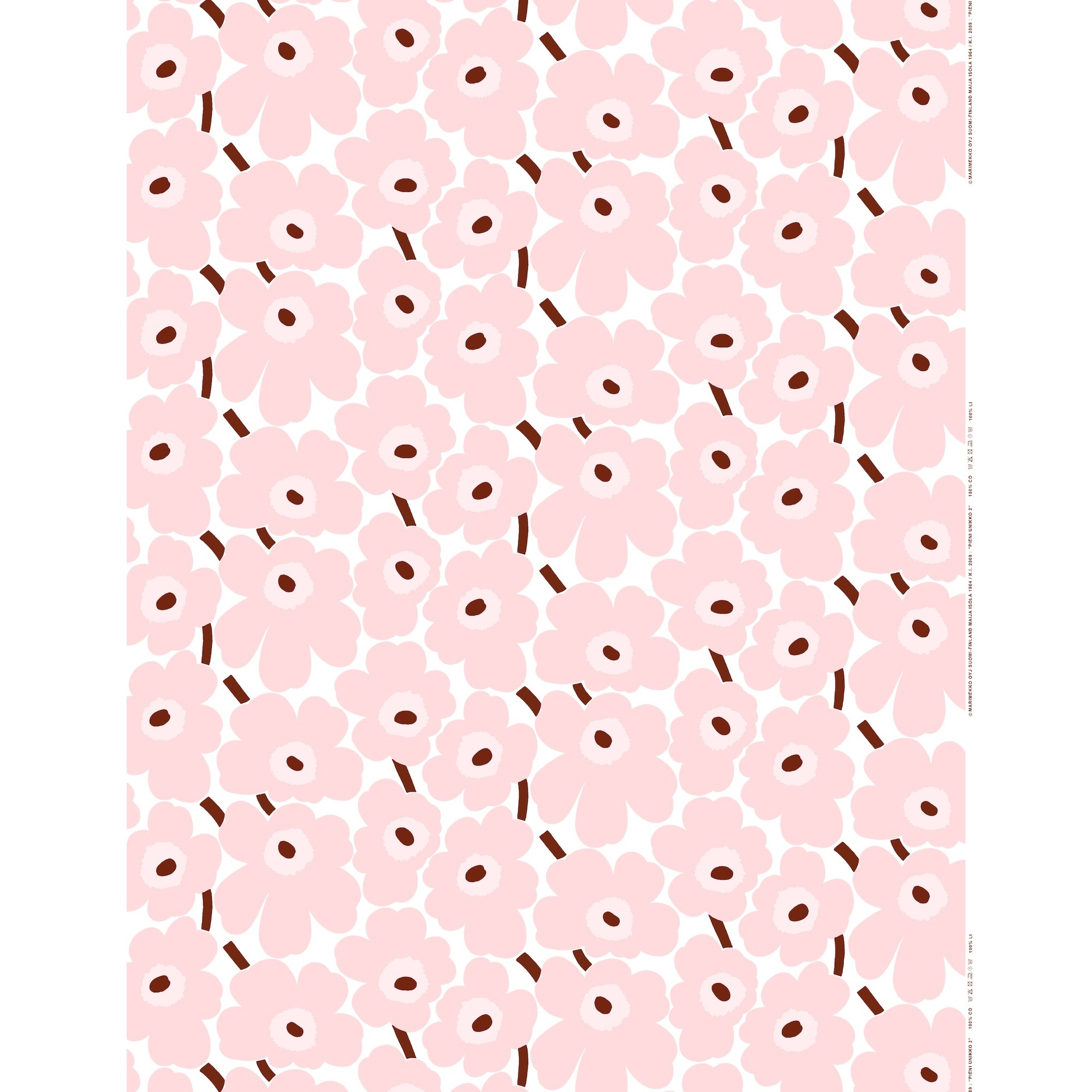 Pieni Unikko 137 cotton fabric - Marimekko