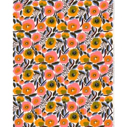 Rosarium 130 acrylic coated cotton fabric - Marimekko