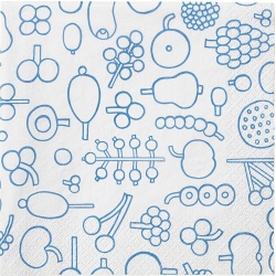 Frutta Bleu 1070970 OTC - Iittala - Serviettes en papier