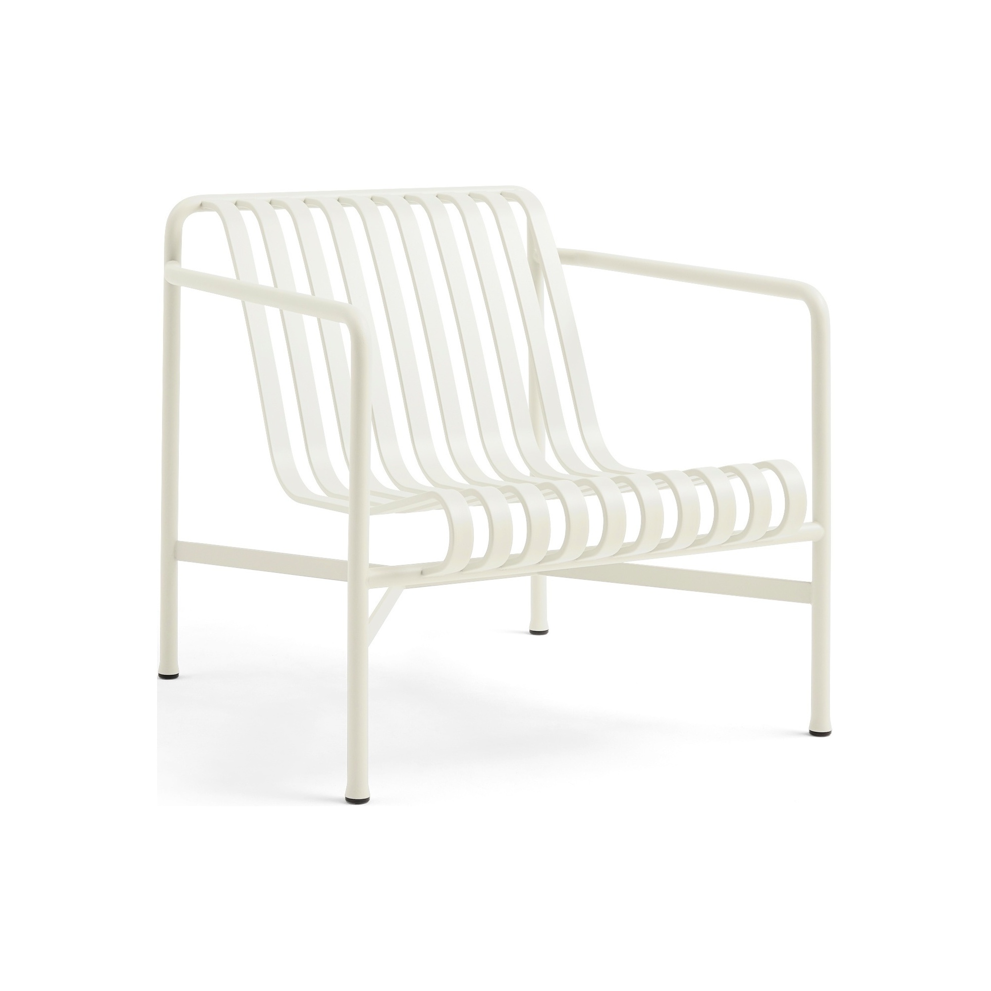 HAY – Fauteuil lounge bas Palissade, cream white