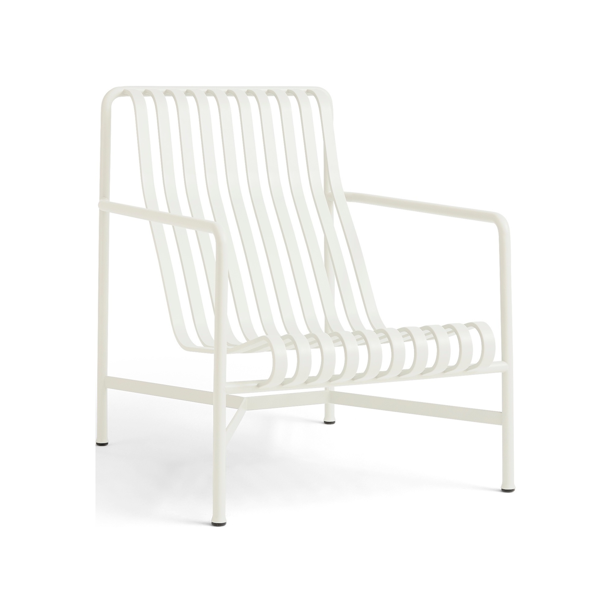 HAY – Fauteuil lounge haut Palissade, cream white