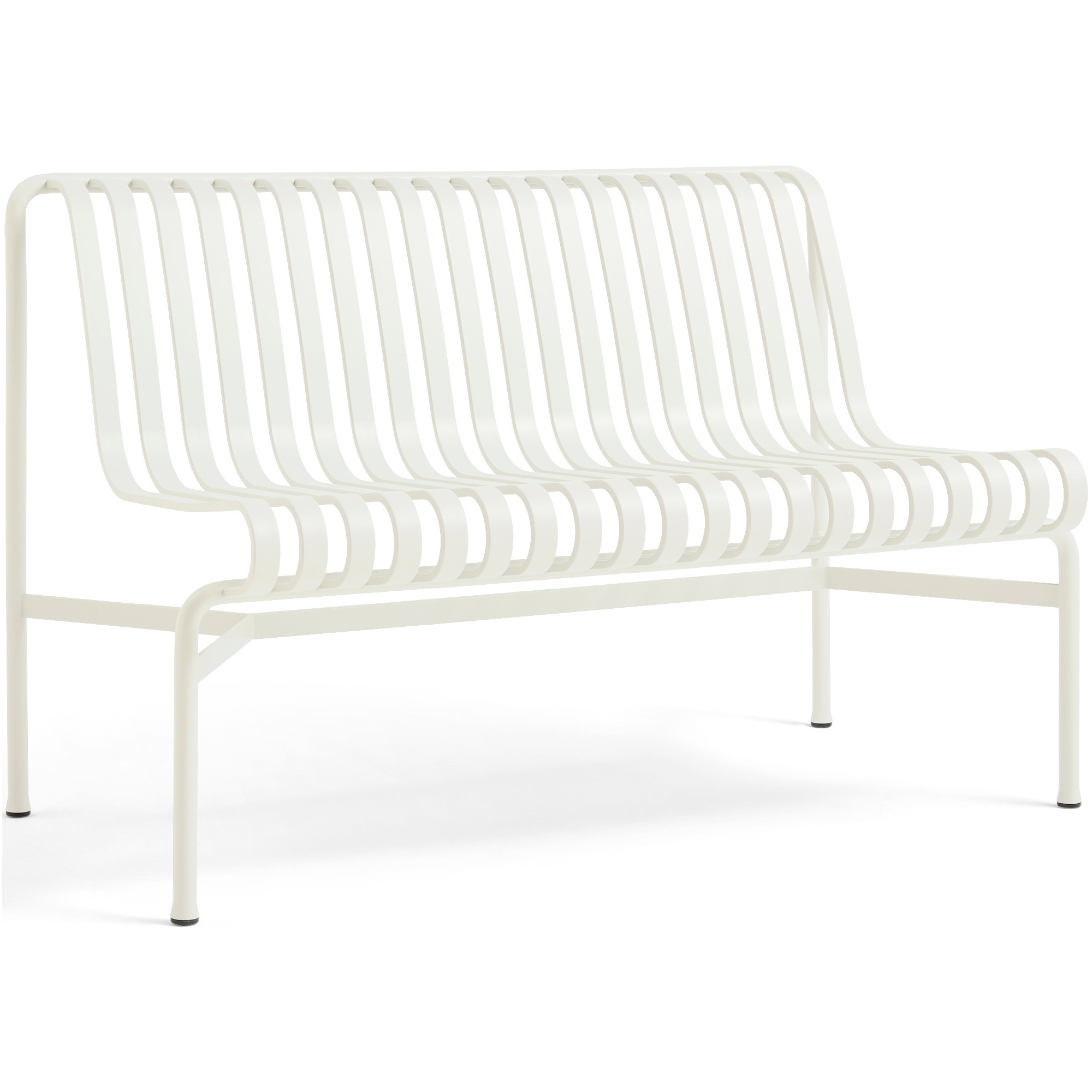 HAY – Banc de table sans accoudoirs Palissade, cream white