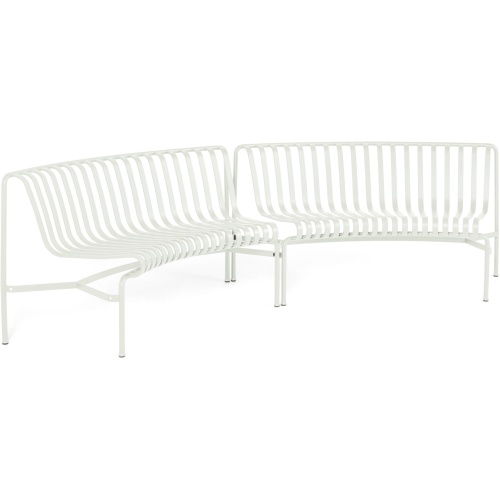 HAY – 2 bancs de table in in Palissade Park, cream white