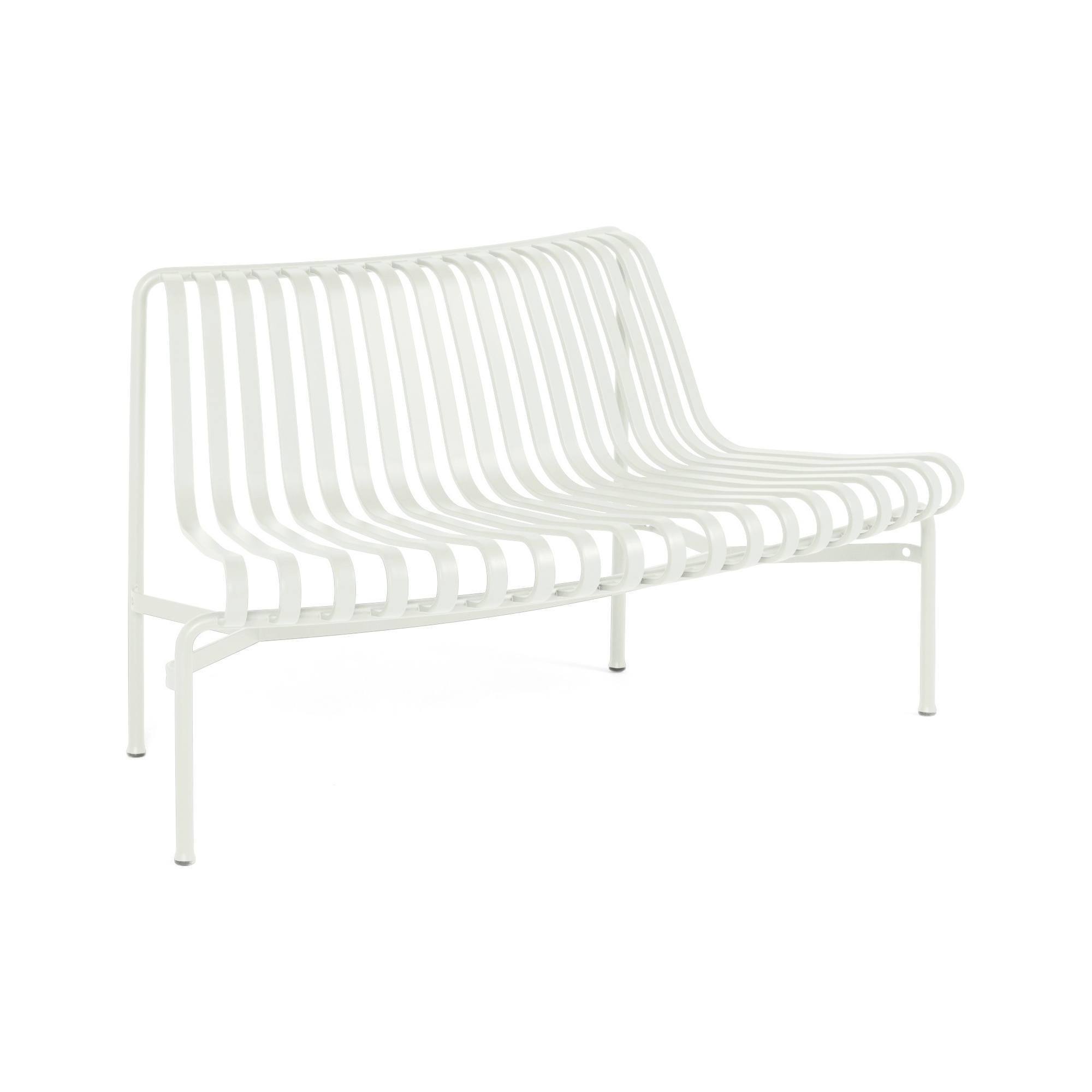 HAY – Palissade park dining bench out, cream white