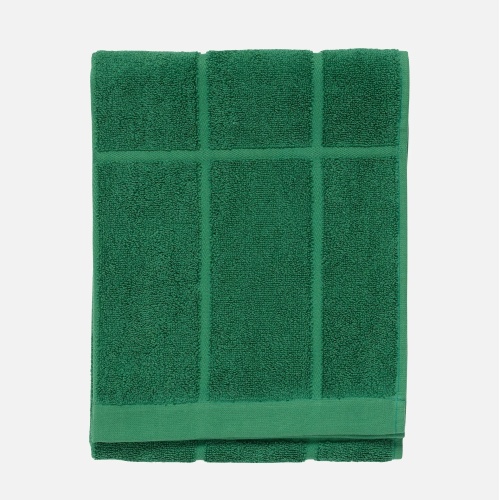 Tiiliskivi hand towel 50x70 - green 160 - Marimekko