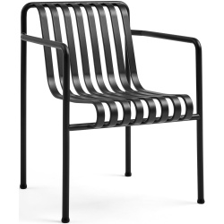 Dining armchair - Palissade anthracite - HAY