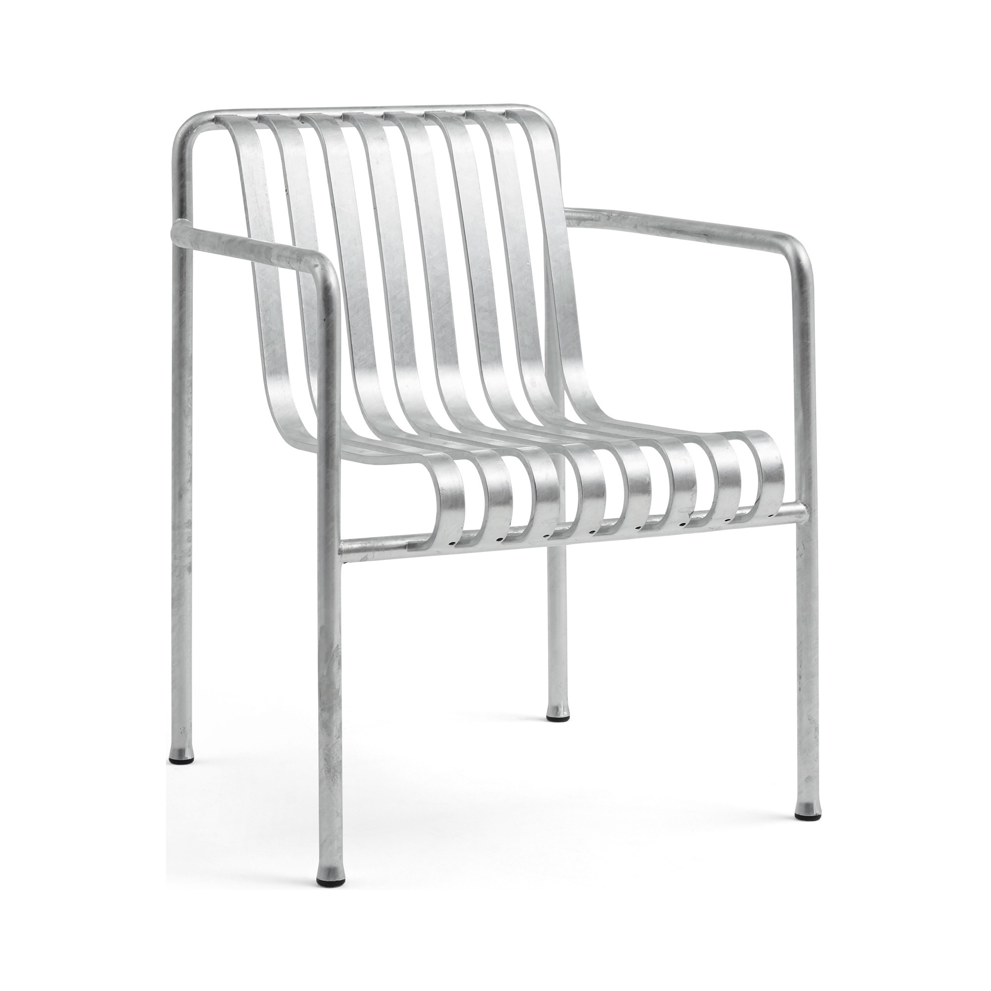 Dining armchair - Palissade galvanised - HAY