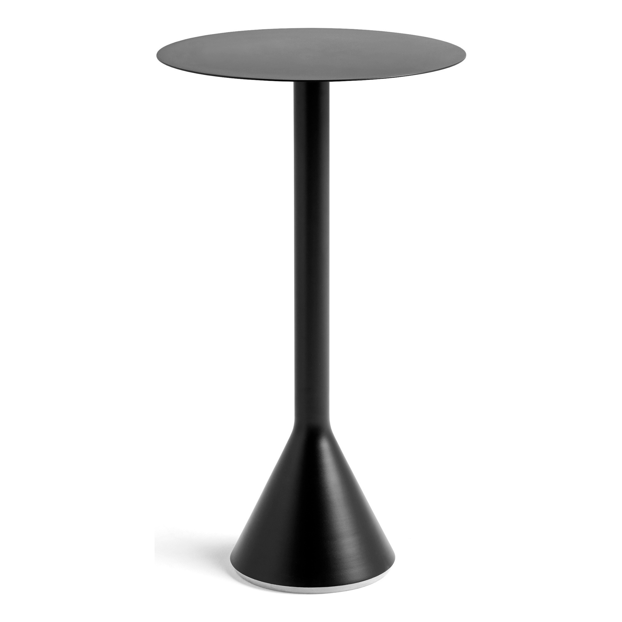 Ø60 x 105 cm cone high table - Palissade anthracite - HAY