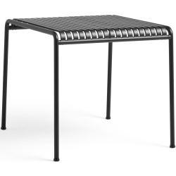 82.5 x 90 x H75 cm dining table - Palissade anthracite - HAY