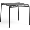 82.5 x 90 x H75 cm dining table - Palissade anthracite - HAY