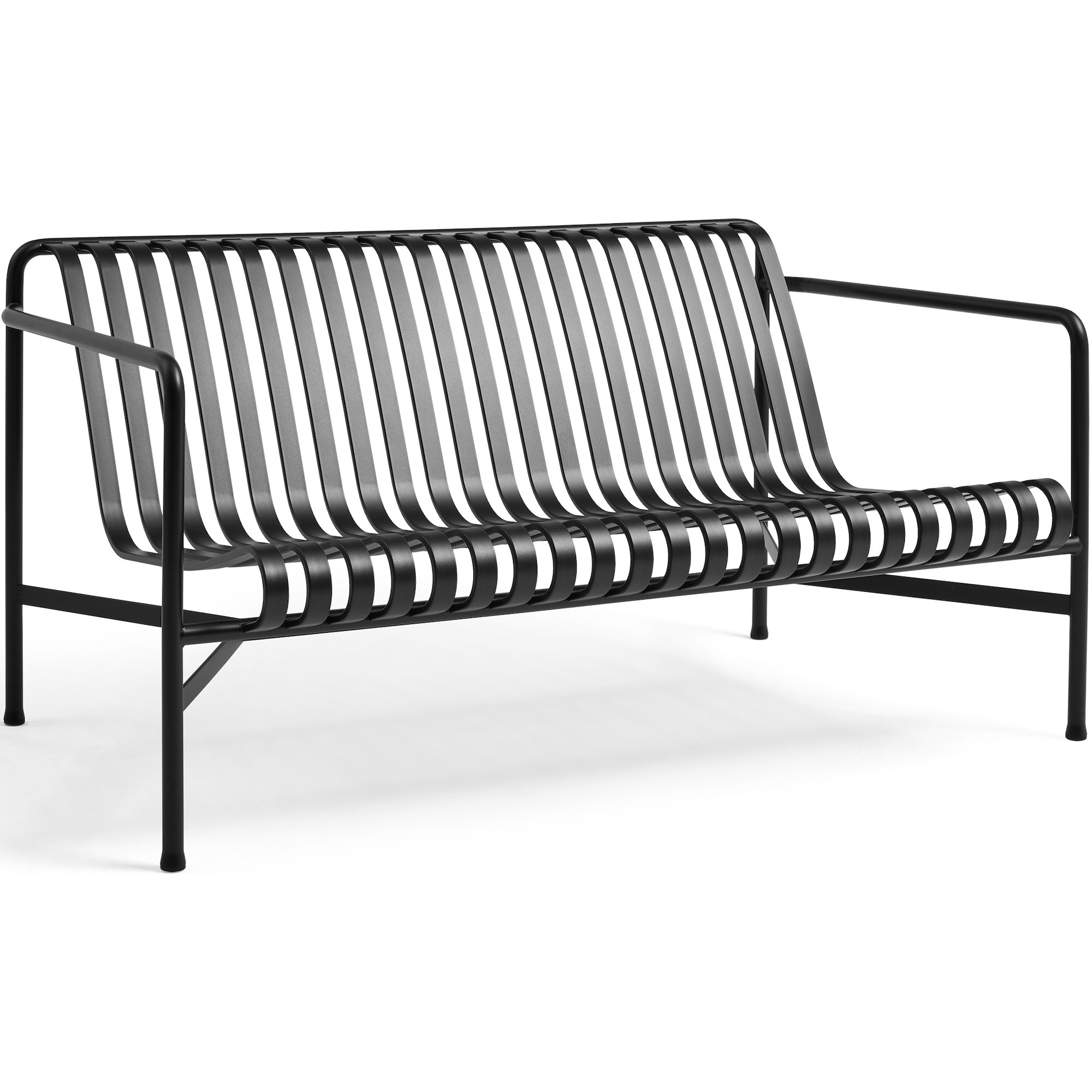 Lounge sofa - Palissade anthracite - HAY